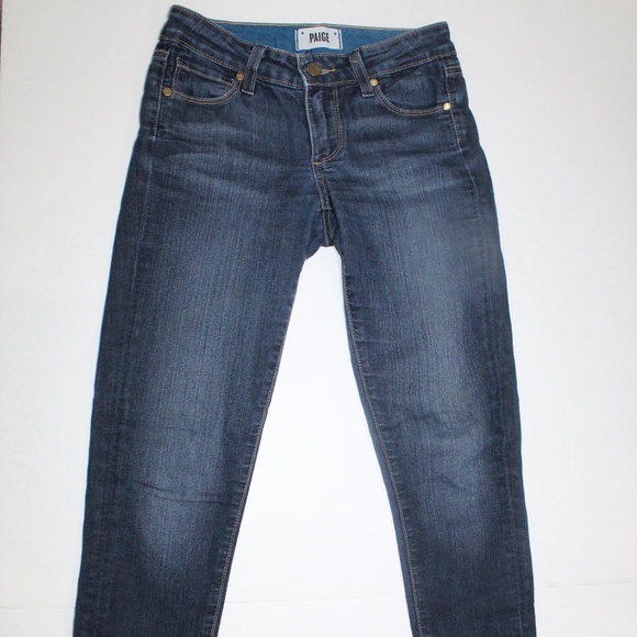 PAIGE Denim - PAIGE Kylie Crop Jeans Cropped Dark Women's Size 24 x 26  💟
